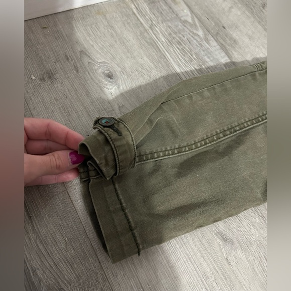 Anthropologie Pilcro and the Letter press Women’s Green utility pants - Picture 7 of 11